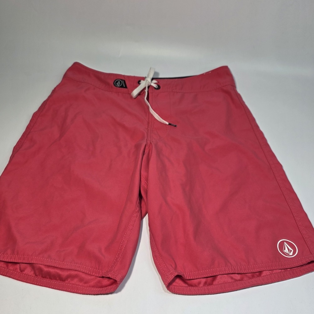 Volcom 37th ST Men's Pink Board Shorts Swim Trunks Y2K‎ Size 31 2010's Era